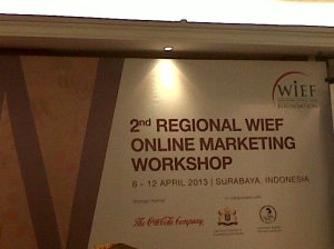 2nd Regional WIEF Online marketing Workshop